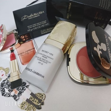 DOLCE&GABBANA BEAUTY ドルチェブラッシュ クリーミーチーク&リップカラーのクチコミ「🌹DOLCE&GABBANA🌹～年内最後のお買い物～




今年最後のお買い物コスメに選んだ.....」（1枚目）