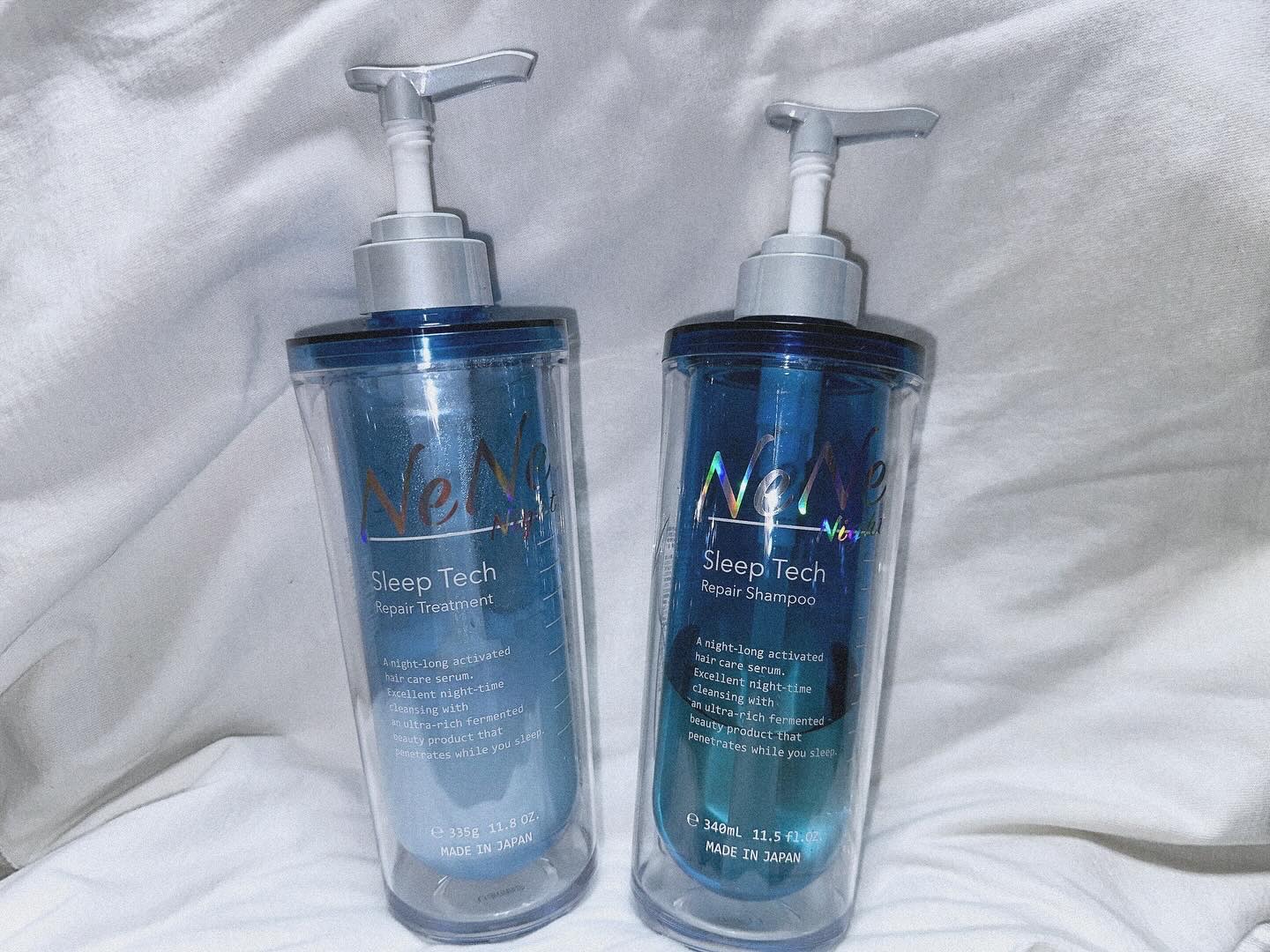 スリープテック リペア シャンプー／ヘアトリートメント/NeNe Night/市販シャンプーを使ったクチコミ（1枚目）