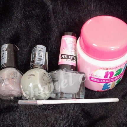 SHピールオフネイル/セリア/マニキュアを使ったクチコミ(3枚目)