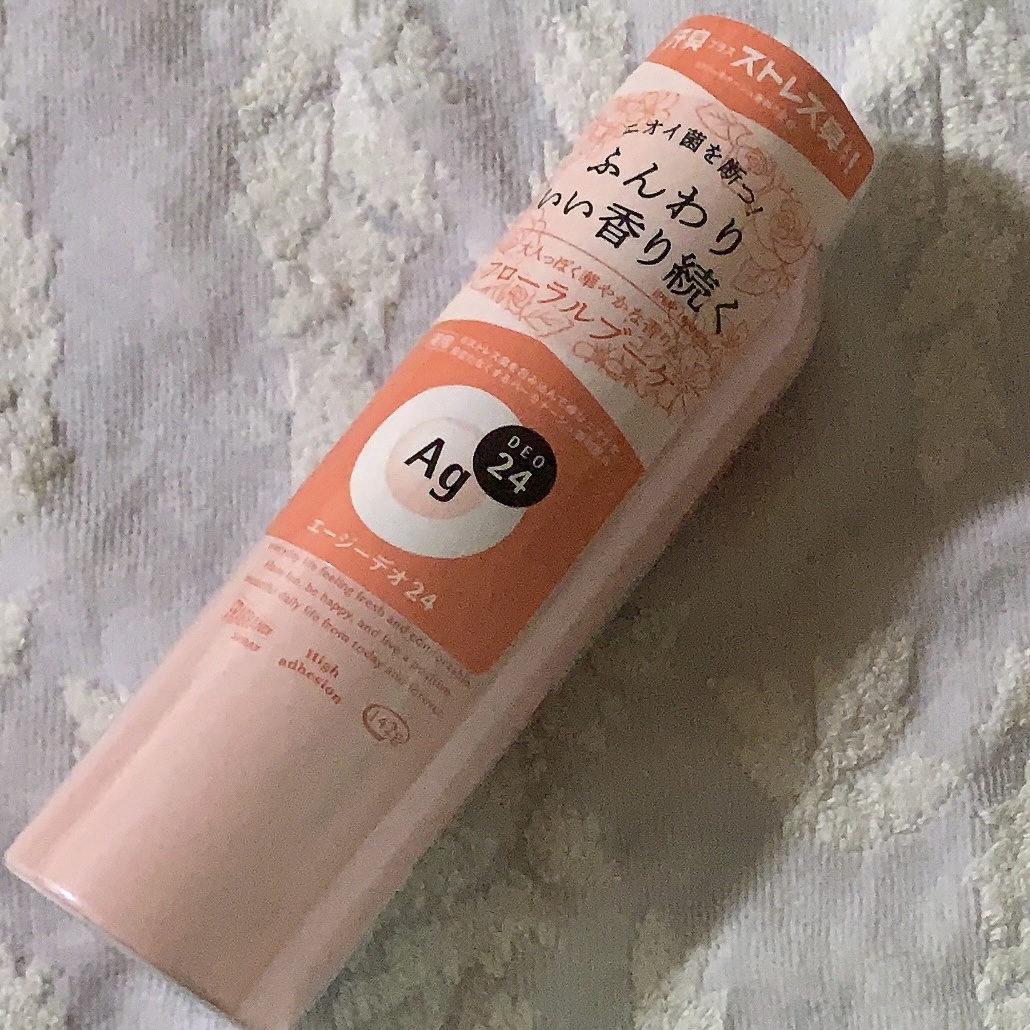 パウダースプレー（フローラルブーケ）/エージーデオ24/デオドラント・制汗剤を使ったクチコミ（1枚目）