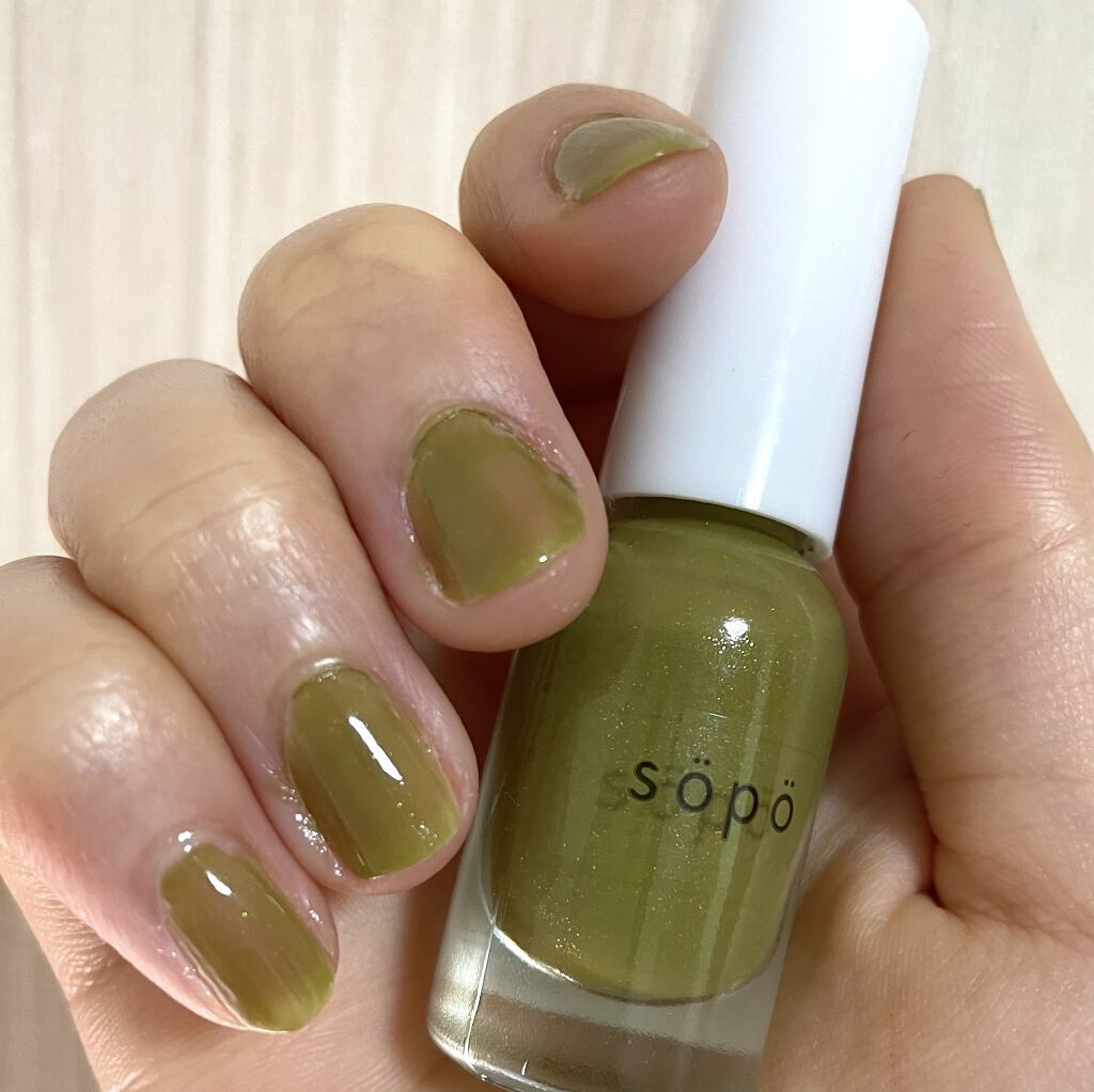 ネイルポリッシュ/sopo/マニキュアを使ったクチコミ（3枚目）