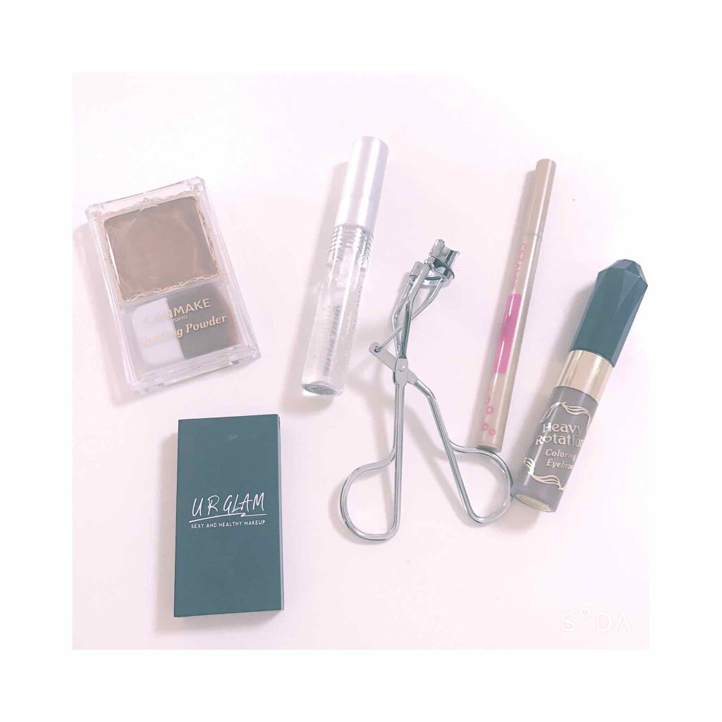 カラーリングアイブロウ/ヘビーローテーション/眉マスカラを使ったクチコミ(3枚目)