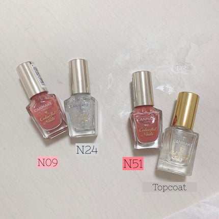 カラフルネイルズ/キャンメイク/マニキュアを使ったクチコミ(4枚目)