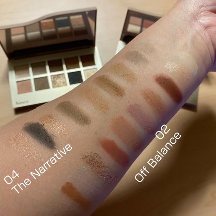 ニューデップスアイシャドウパレット/hince/アイシャドウパレットを使ったクチコミ(5枚目)