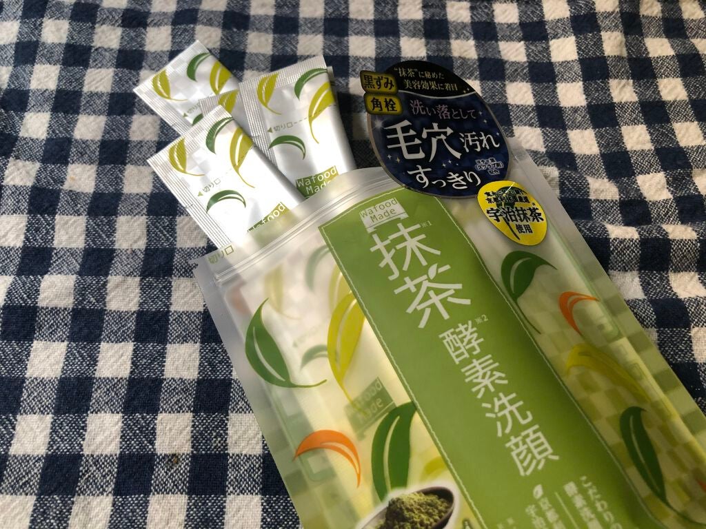 ワフードメイド 宇治抹茶酵素洗顔/pdc/洗顔パウダーを使ったクチコミ(3枚目)