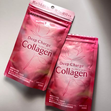 ディープチャージ コラーゲン/ファンケル/美容サプリメントを使ったクチコミ(1枚目)