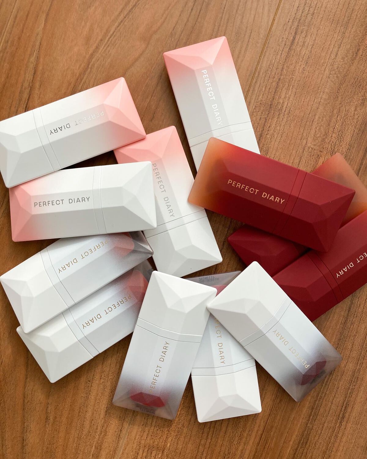 READ ME ベルベットマット リップティント赤狐限定 026 Trap/PERFECT DIARY/リップティントを使ったクチコミ（1枚目）