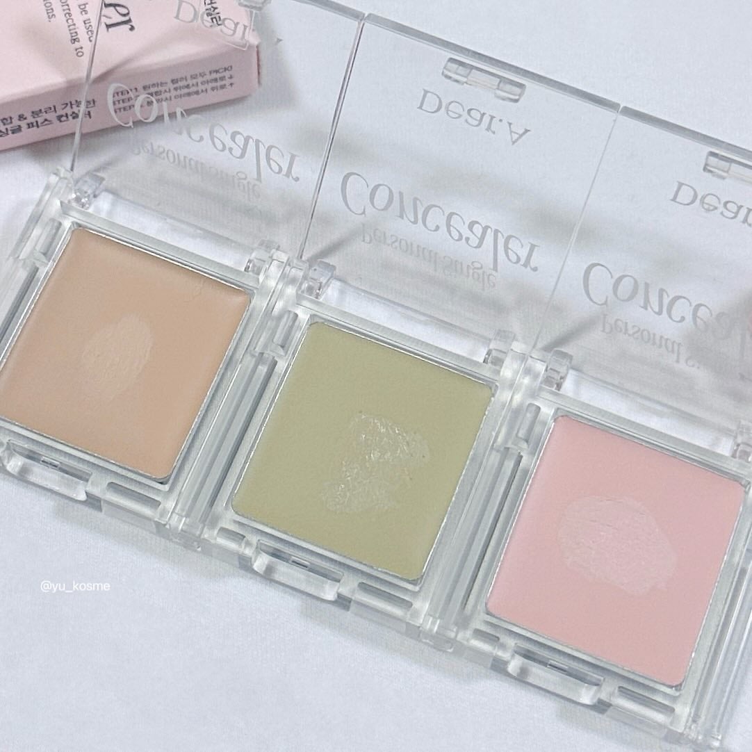 パーソナルシングルコンシーラー/Dear.A/パレットコンシーラーを使ったクチコミ(4枚目)