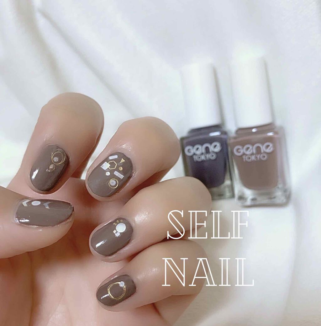 gene TOKYO ネイル/DAISO/マニキュアを使ったクチコミ（1枚目）