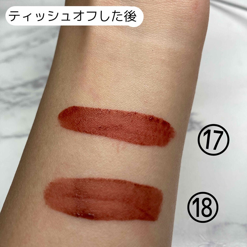 ザ ファースト ベルベット ティント シーズン3/MERZY/リップティントを使ったクチコミ(3枚目)