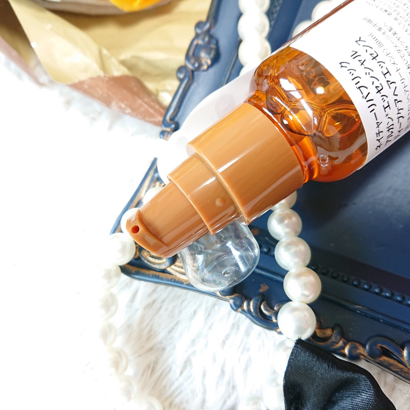 アルガンエッセンシャル ヘアオイル/ネイチャーリパブリック/ヘアオイルを使ったクチコミ(4枚目)