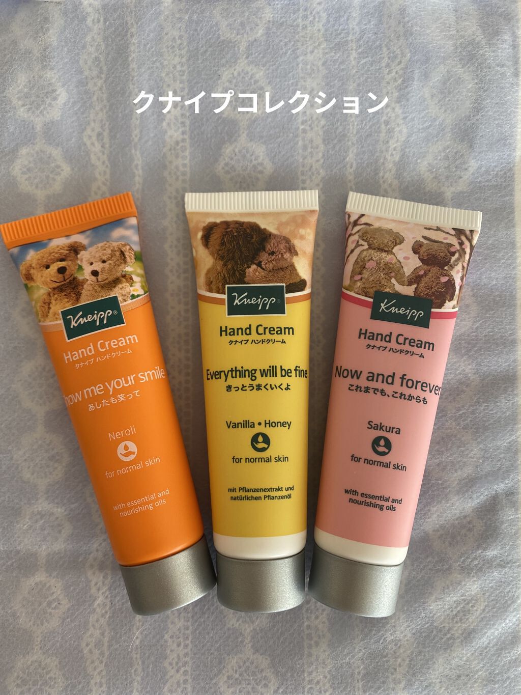 ハンドクリーム バニラ＆ハニーの香り/クナイプ/ハンドクリームを使ったクチコミ（3枚目）