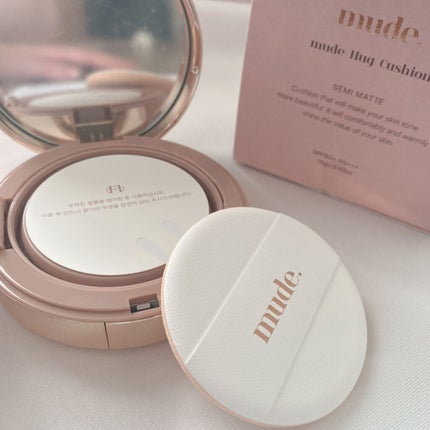 ハグクッション/mude/クッションファンデーションを使ったクチコミ(5枚目)