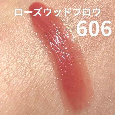 ルージュ ピュールクチュール ヴェルニ ウォーターステイン 606 ローズウッド フロウ/YVES SAINT LAURENT BEAUTE/口紅を使ったクチコミ（2枚目）