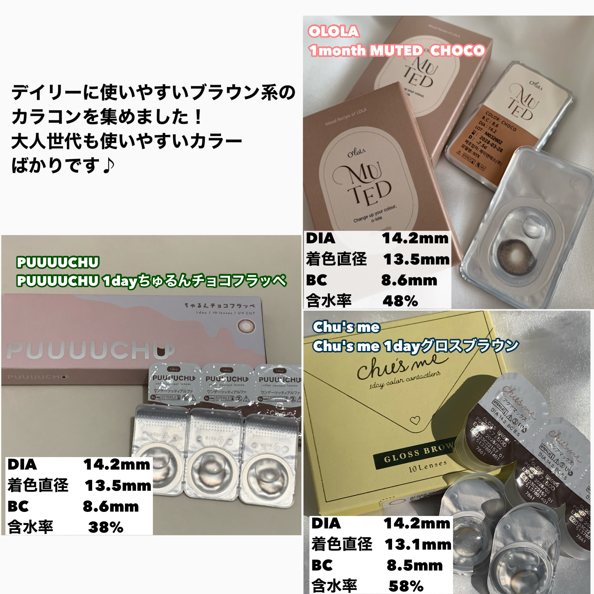 PUUUUCHU 1day /PUUUUCHU/ワンデー（１DAY）カラコンを使ったクチコミ（2枚目）