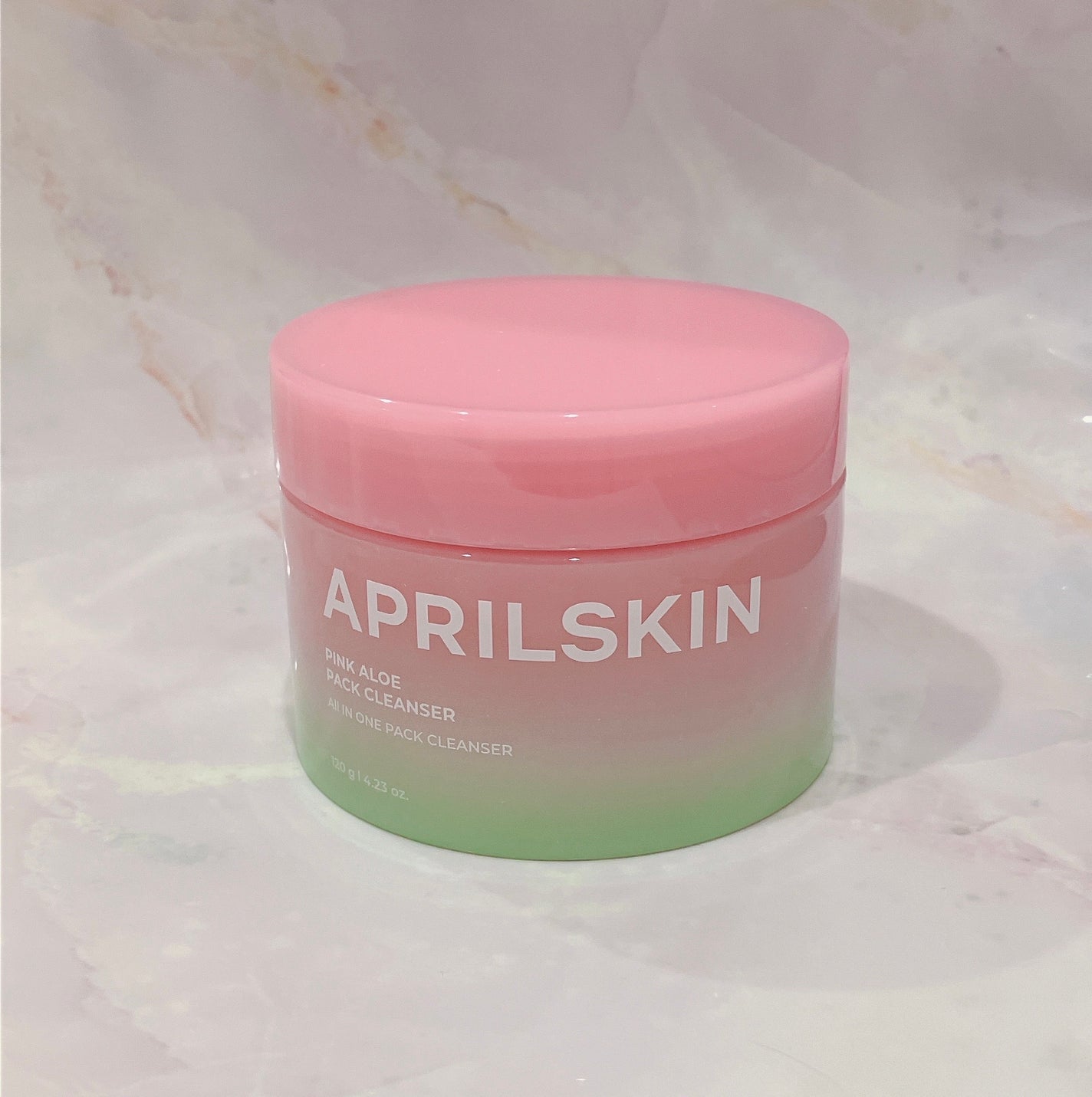 ピンクアロエメレンゲクレンザー/APRILSKIN/その他洗顔料を使ったクチコミ(6枚目)