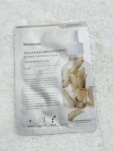 Flower Lab Essence Mask Magnolia/Mamonde/シートマスク・パックを使ったクチコミ（1枚目）