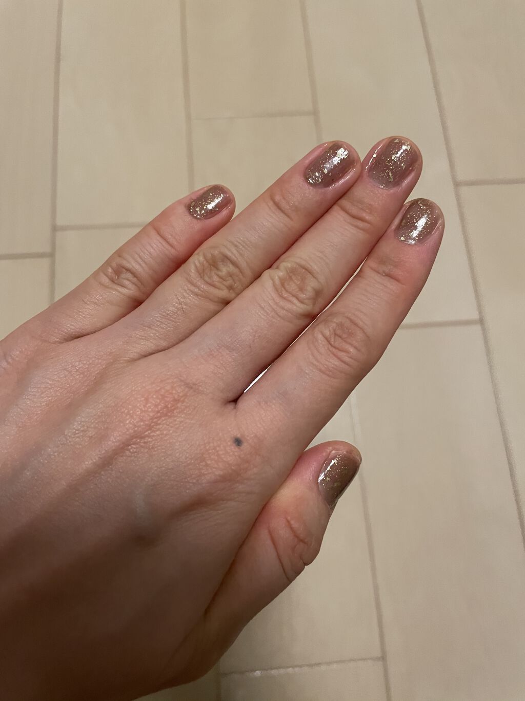 ミニネイル BR05 サンフラワードロップ/パラドゥ/マニキュアを使ったクチコミ（2枚目）