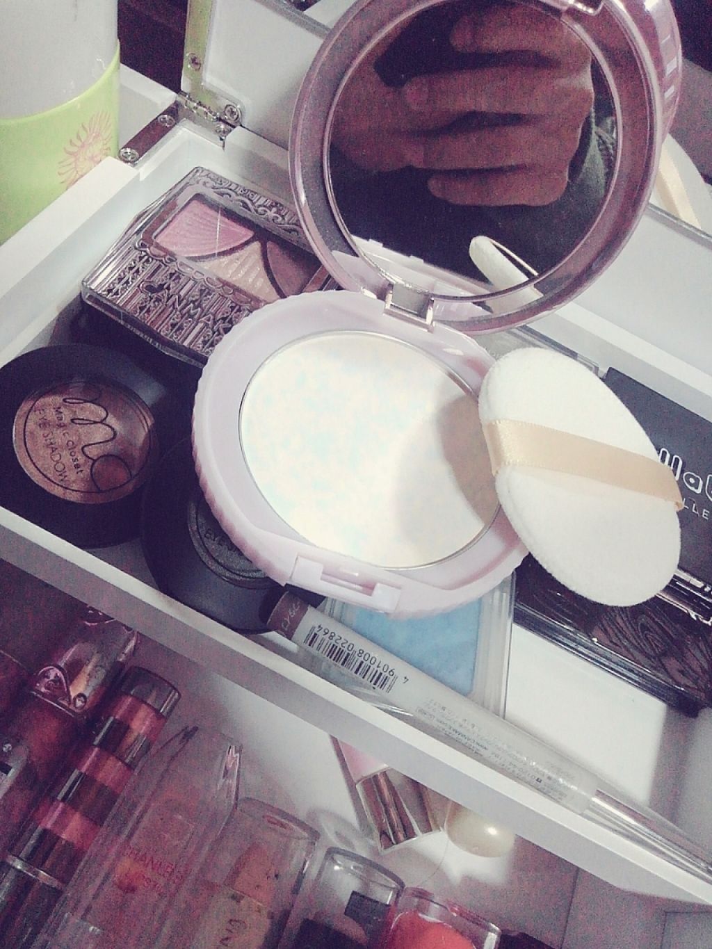 トランスペアレントフィニッシュパウダー/キャンメイク/プレストパウダーを使ったクチコミ(2枚目)