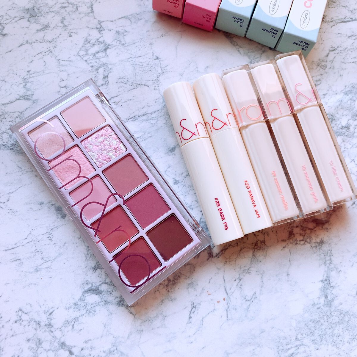 ジューシーラスティングティント/rom&nd/リップティントを使ったクチコミ（2枚目）