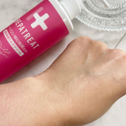 ヘパトリート 薬用保湿ミルククリーム/ゼトックスタイル/ボディクリームを使ったクチコミ(4枚目)