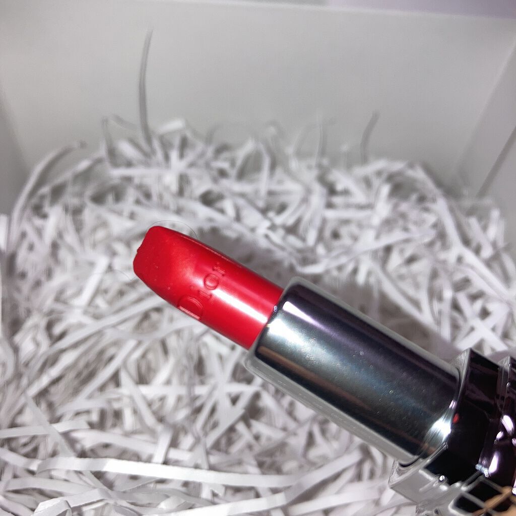 ルージュ ディオール 999S サテン/Dior/口紅を使ったクチコミ（2枚目）