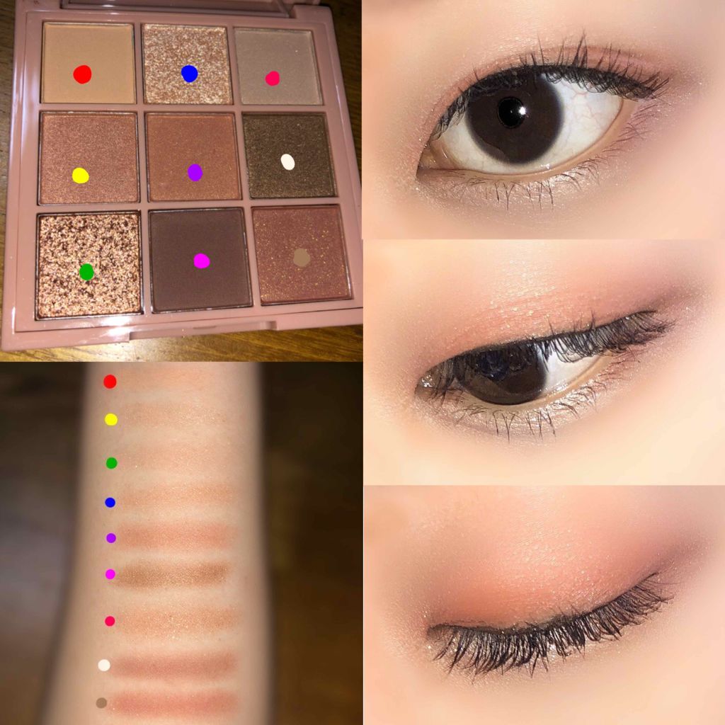 multi eye color palette/Cool barbie/アイシャドウパレットを使ったクチコミ(3枚目)