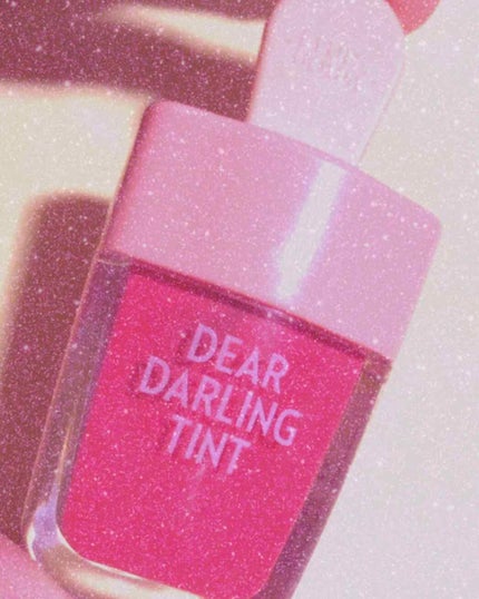 ディアダーリン ウォータージェルティント (アイスティント)/ETUDE/口紅を使ったクチコミ(2枚目)