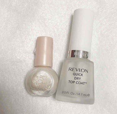 クイック ドライ ベース コート N/REVLON/ネイルトップコート・ベースコートを使ったクチコミ（2枚目）