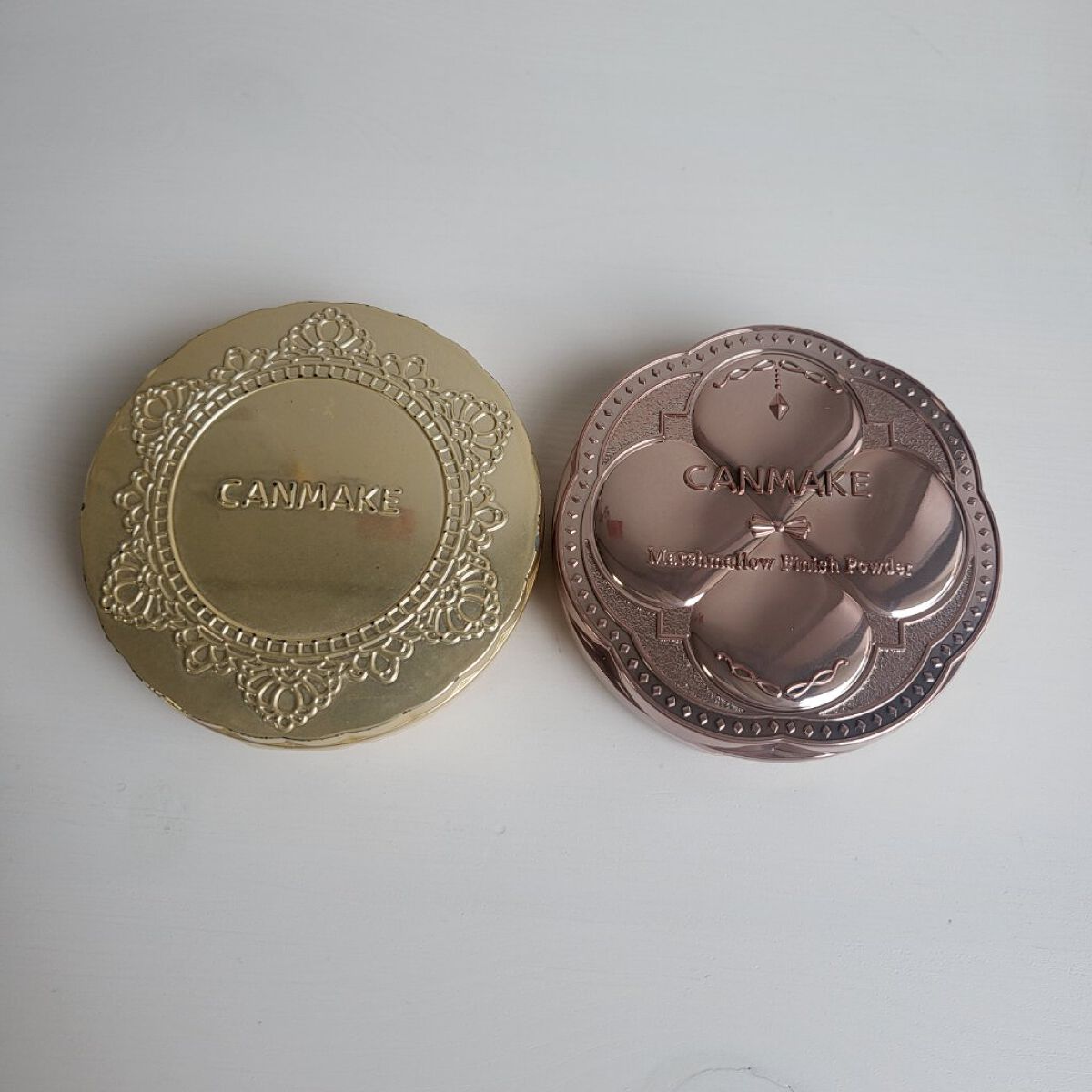 【旧品】マシュマロフィニッシュパウダー/キャンメイク/プレストパウダーを使ったクチコミ（2枚目）