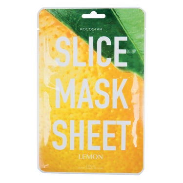 Slice mask sheet レモン KOCOSTAR(ココスター)