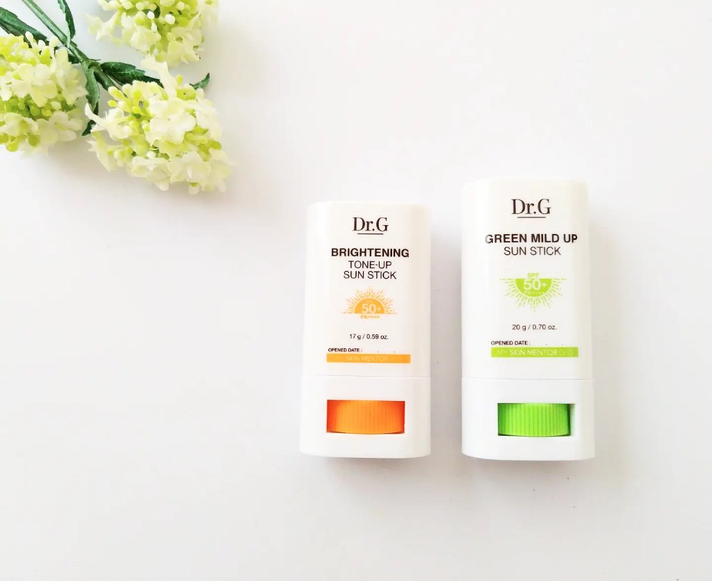 グリーンマイルドサンスティック SPF50+ PA++++/Dr.G/日焼け止めスティックを使ったクチコミ（1枚目）