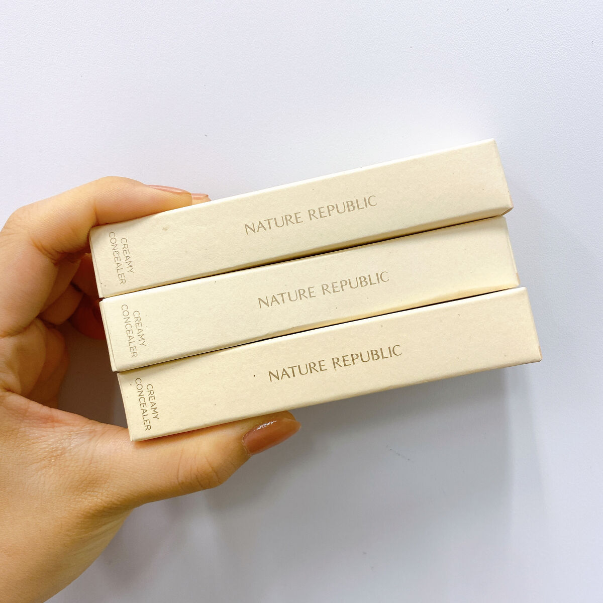 クリーミーコンシーラー/ネイチャーリパブリック/リキッドコンシーラーを使ったクチコミ（3枚目）