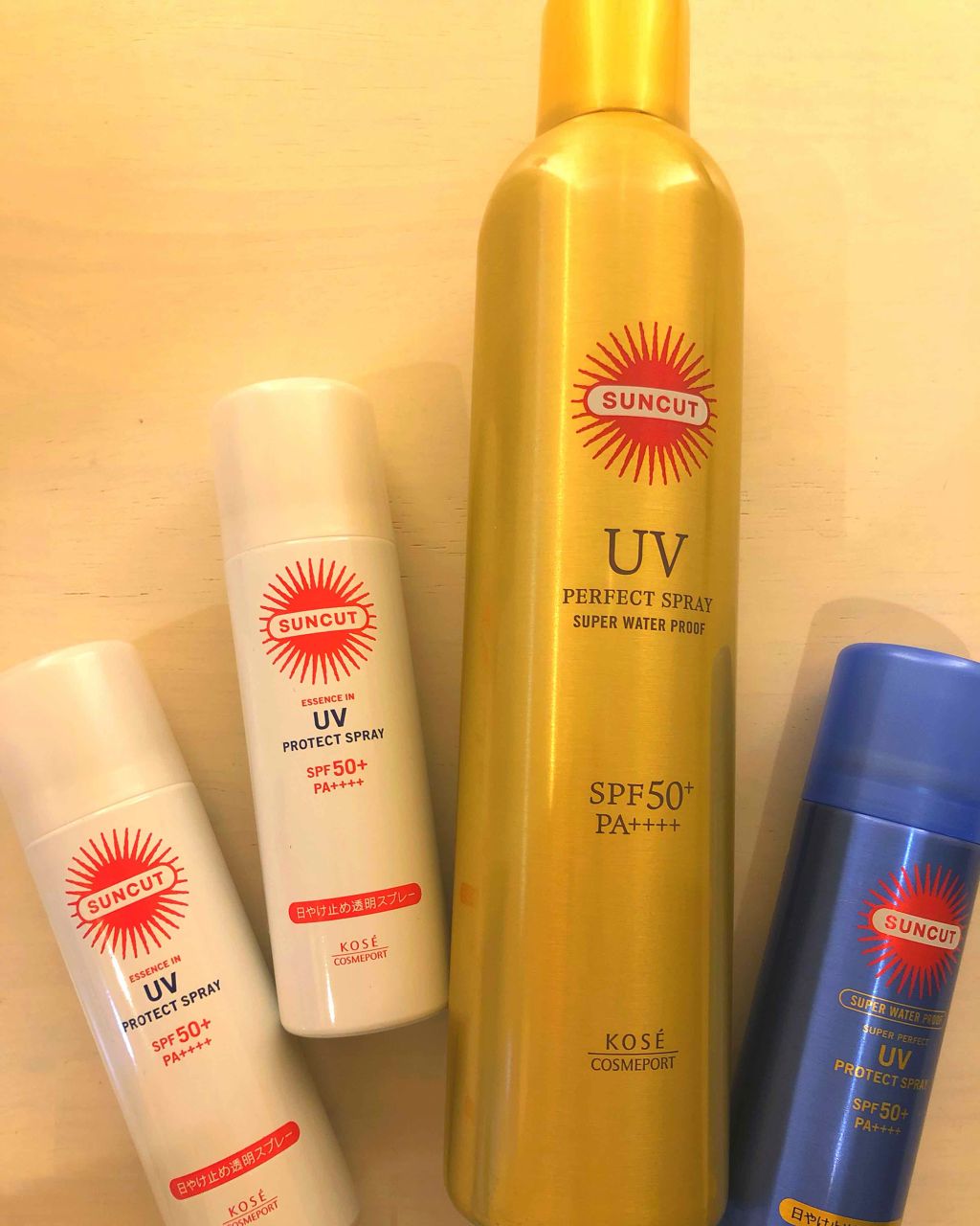 ウルトラUV スーパーパーフェクトスプレー(スーパーウォータープルーフ)/サンカット®/日焼け止めミスト・スプレーを使ったクチコミ(1枚目)