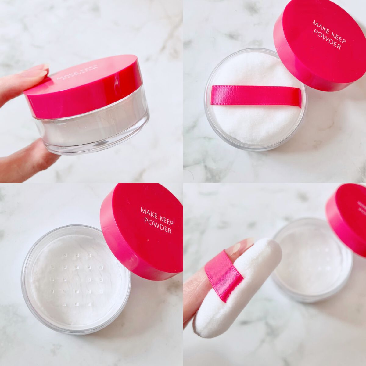 メイク キープ パウダー/コーセーコスメニエンス/ルースパウダーを使ったクチコミ（2枚目）