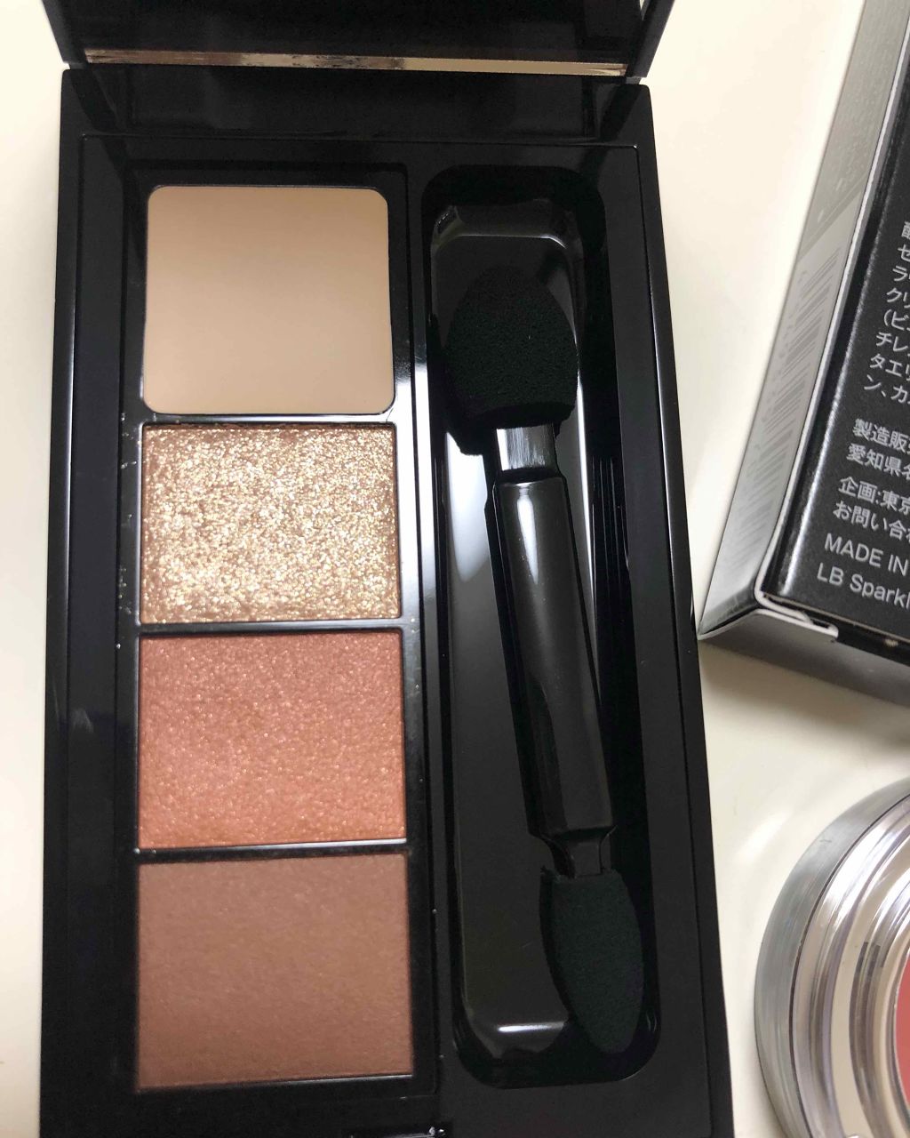 スパークリングリッチシャドウ/LB/アイシャドウパレットを使ったクチコミ（2枚目）