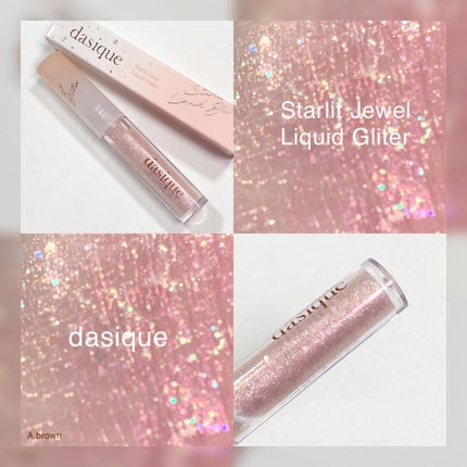 スターリットジュエルリキッドグリッター/dasique/グリッターを使ったクチコミ(1枚目)