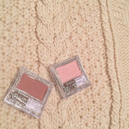 【旧品】パウダーチークス/キャンメイク/パウダーチークを使ったクチコミ(1枚目)