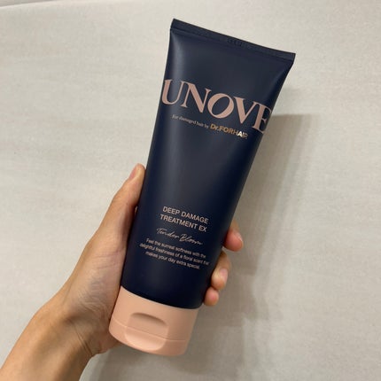 ディープダメージトリートメントEX/UNOVE/洗い流すヘアトリートメントを使ったクチコミ(1枚目)