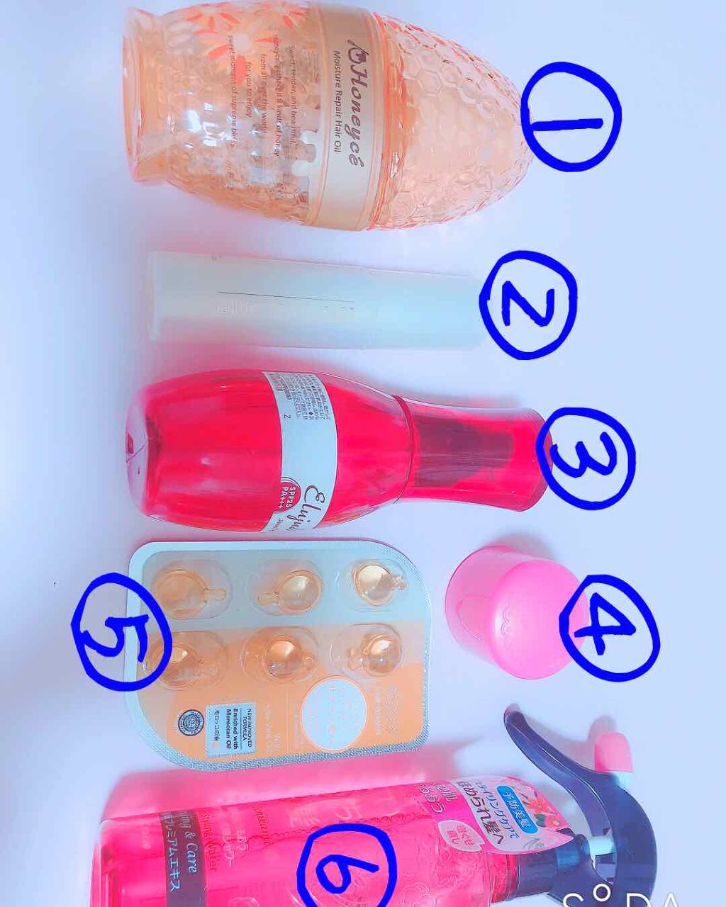 モイスチャーリペア ヘアオイル/ハニーチェ/ヘアオイルを使ったクチコミ(2枚目)