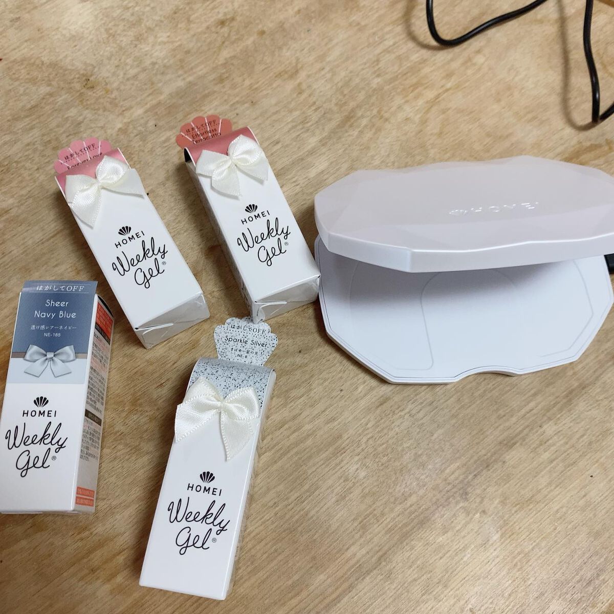 ウィークリージェル/HOMEI/ジェルネイルを使ったクチコミ（3枚目）