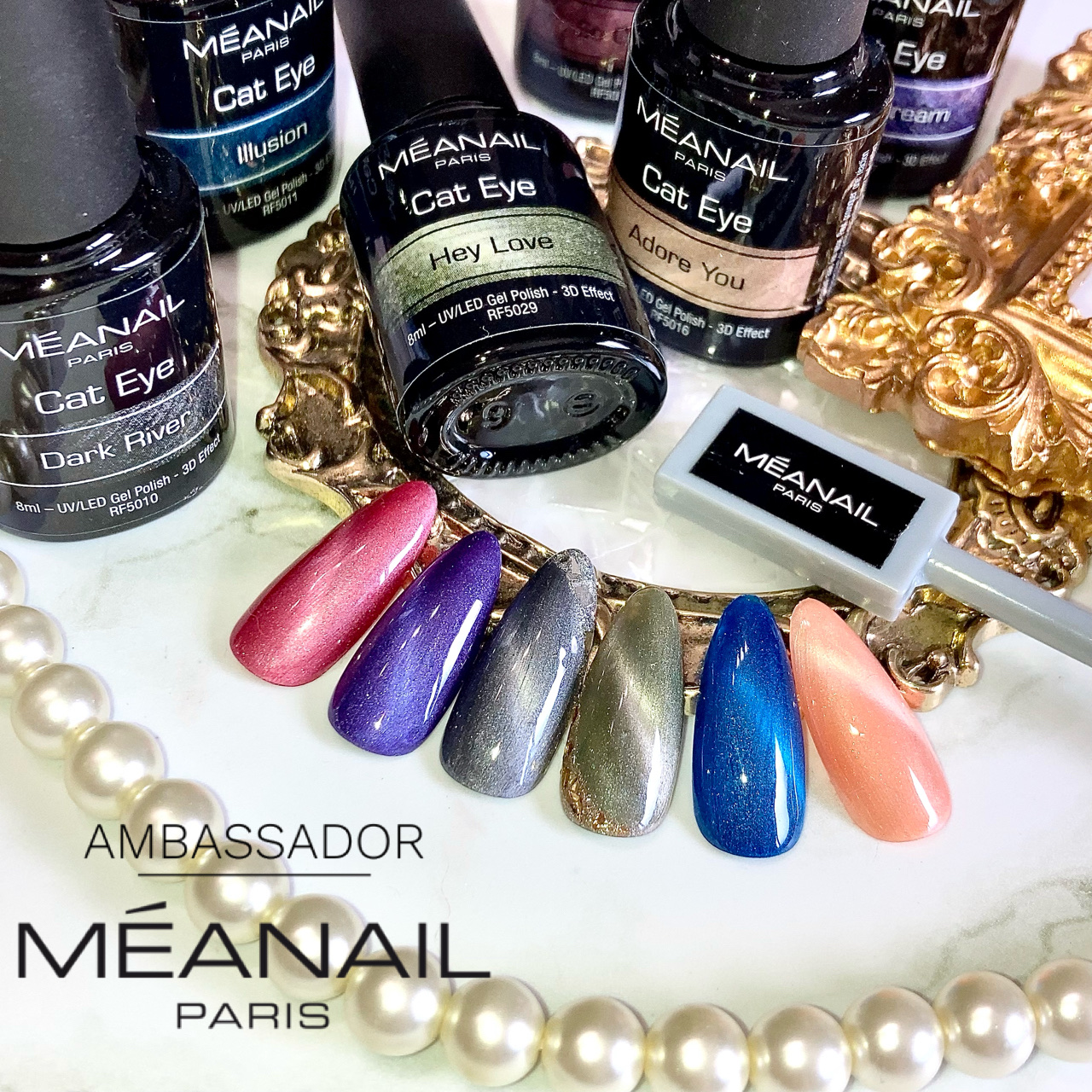 ジェルネイル6色セット/meanail/ジェルネイルを使ったクチコミ（1枚目）