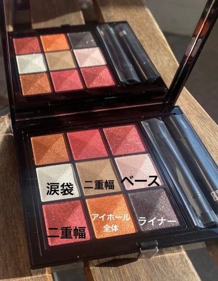 ル・ヌフ・ジバンシイ/GIVENCHY/アイシャドウパレットを使ったクチコミ(2枚目)