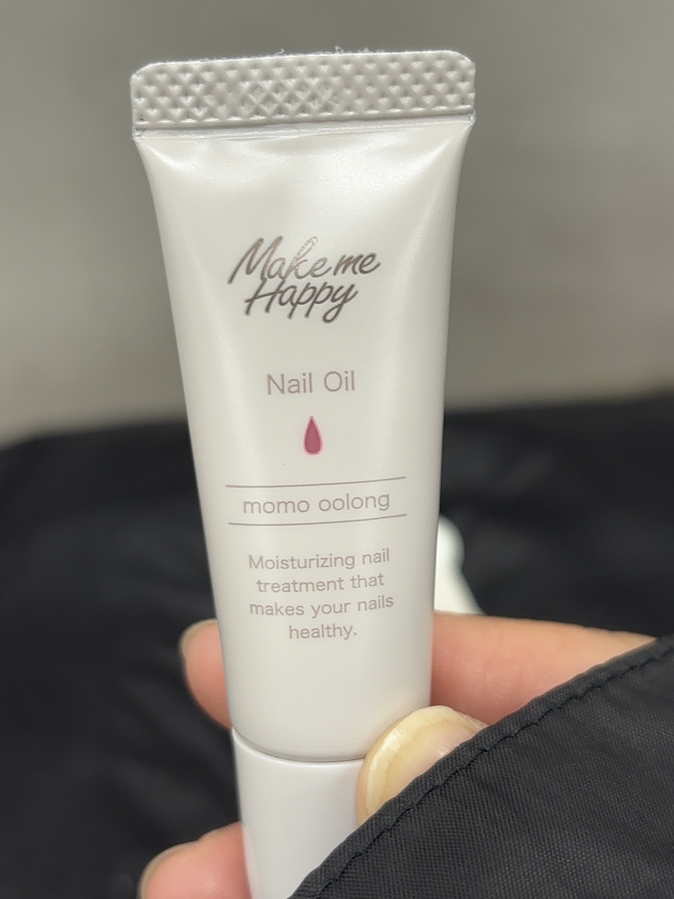 メイクミーハッピー ネイルオイル momo oolong/キャンメイク/ネイルオイル・トリートメントを使ったクチコミ（2枚目）