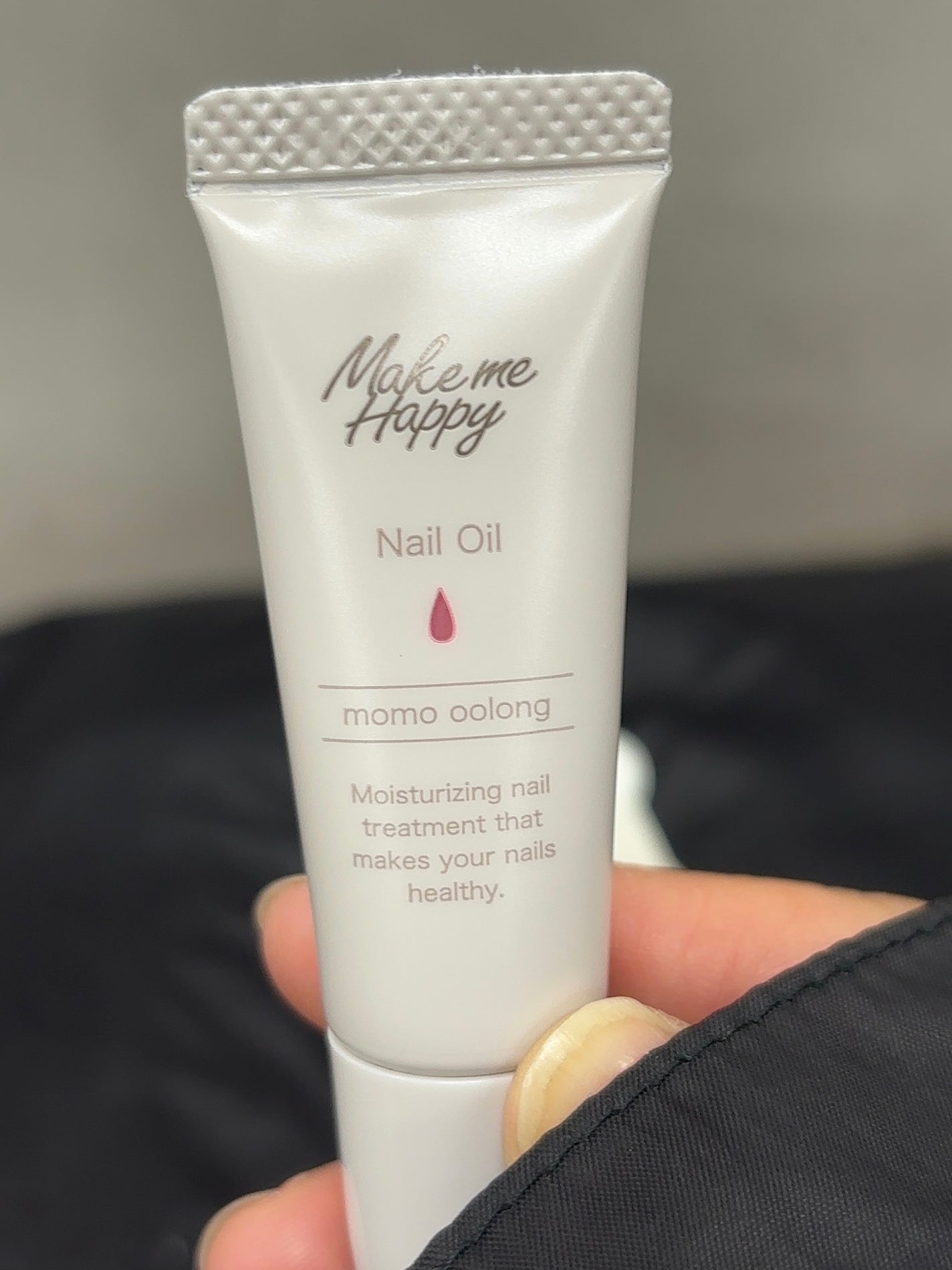 メイクミーハッピー ネイルオイル momo oolong/キャンメイク/ネイルオイル・トリートメントを使ったクチコミ(2枚目)