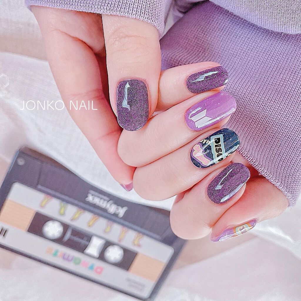 ネイルフィット ジェルネイルシール/GELATO FACTORY/ネイルシールを使ったクチコミ(2枚目)