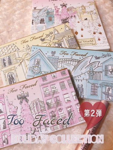 Too Faced
クリスマス アラウンド ザ ワールド メイクアップコレクション
　9,350円（税込）

あけましておめでとうございます🙇‍♀️

クリスマスまでには…、年末までには…と思いながら今