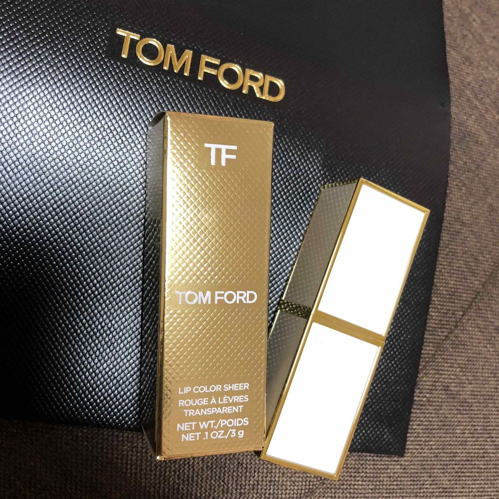 リップ カラー シアー/TOM FORD BEAUTY/口紅を使ったクチコミ(2枚目)