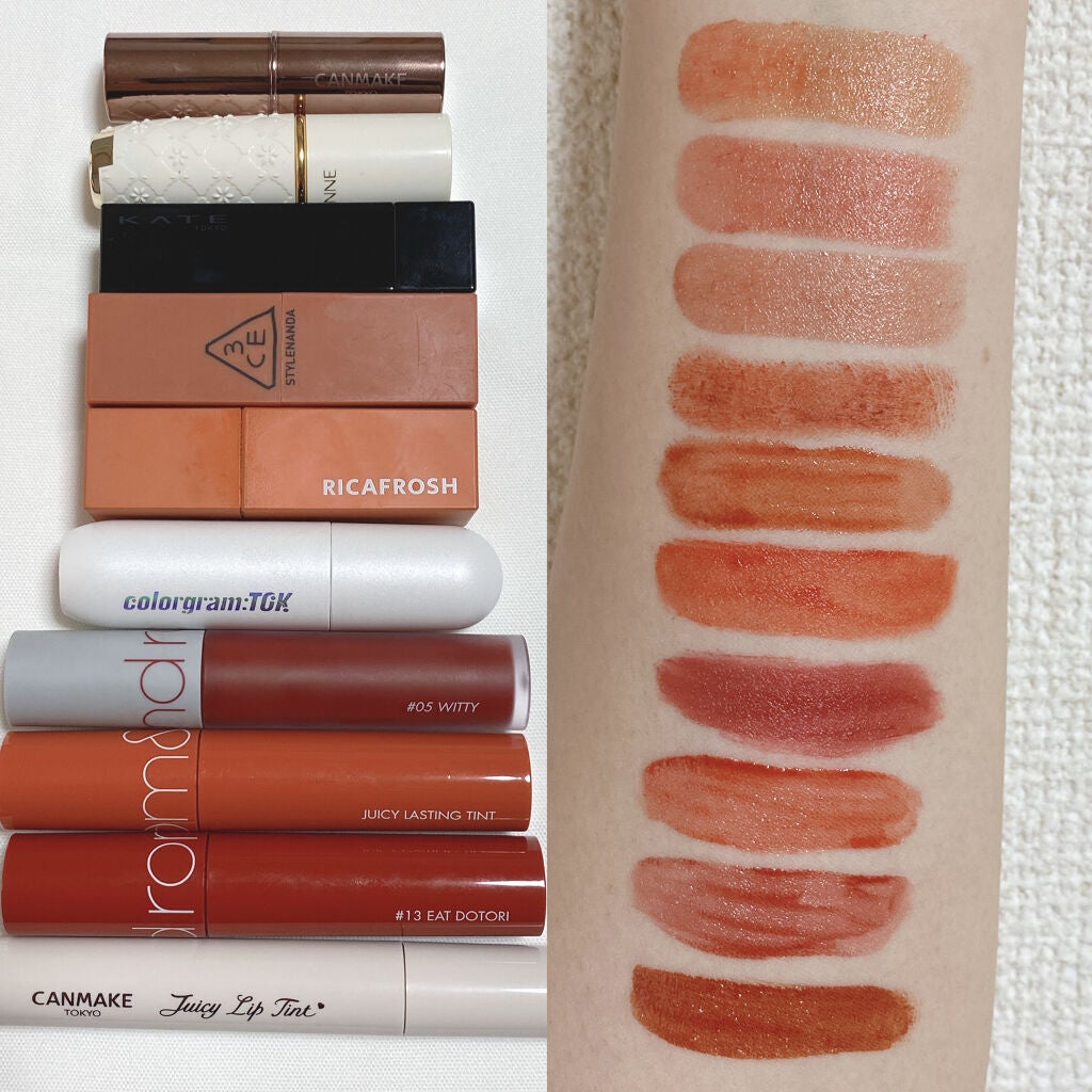 ラスティング リップカラーN/CEZANNE/口紅を使ったクチコミ(2枚目)