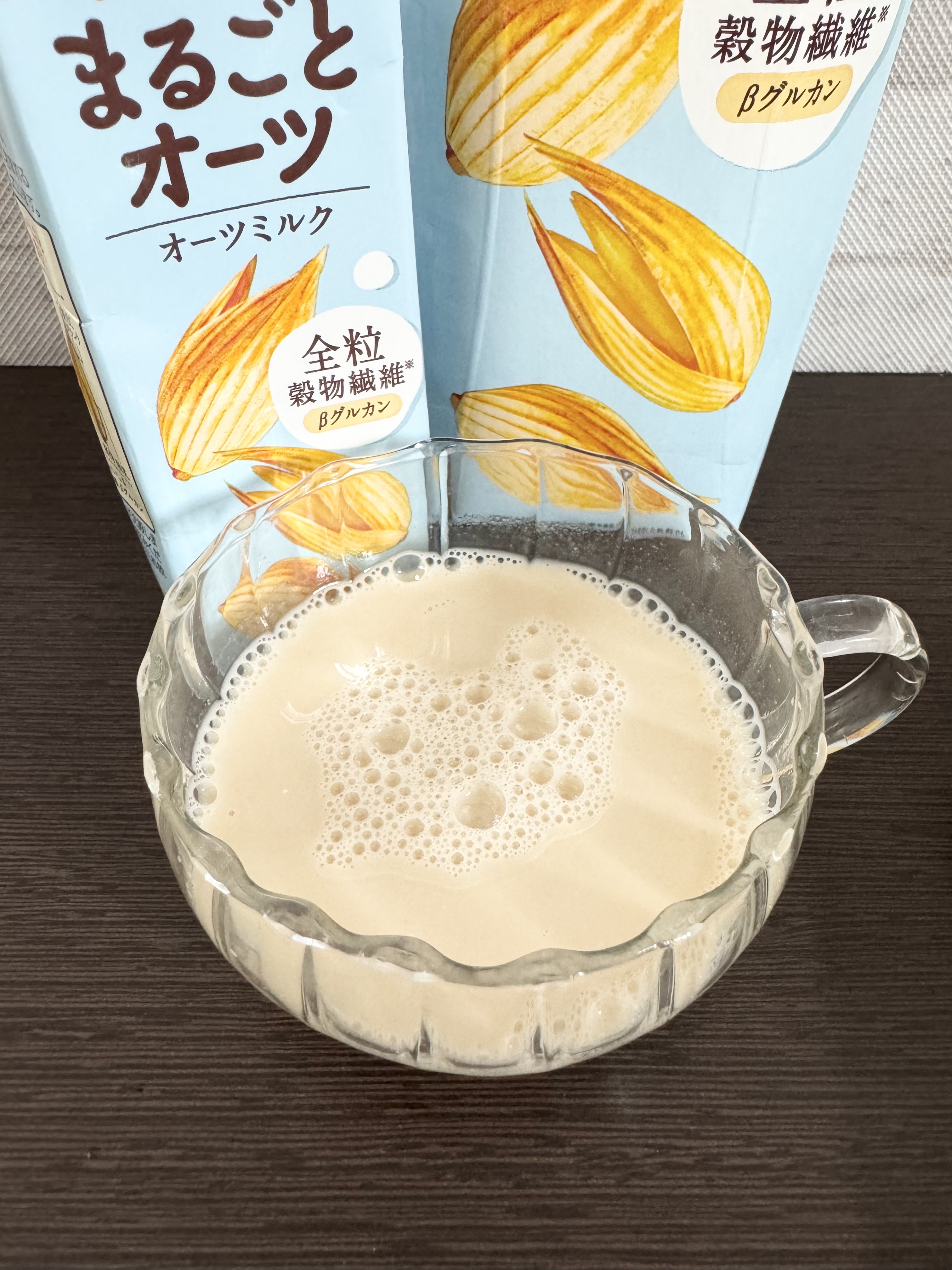 まるごとオーツ オーツミルク/明治/オーツ・アーモンドミルクを使ったクチコミ（2枚目）